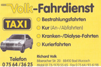 Taxi-Volk-visitenkarte